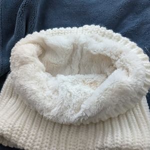 Chunky Knit Neck Funnel